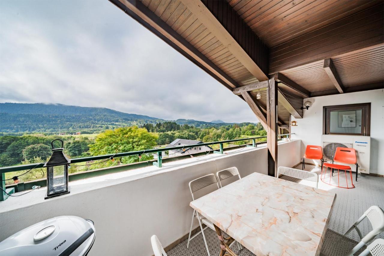 Panorama-Apartments In Unmittelbarer See-Nahe Schiefling am See Luaran gambar
